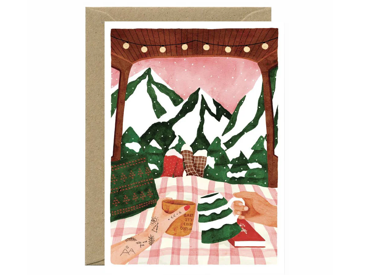 Carte aquarelle - Van Life - ATWS