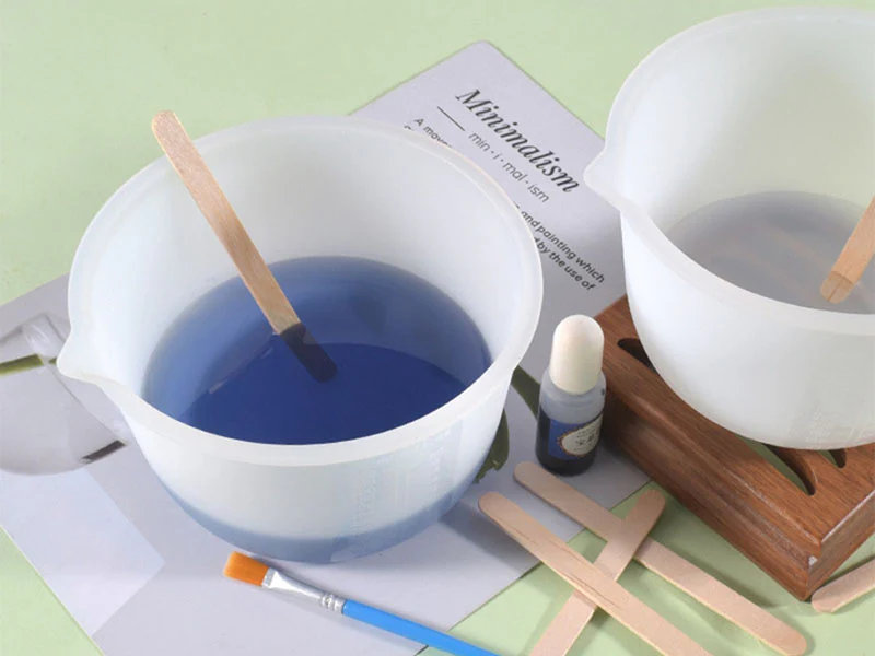Verre doseur en silicone - 600 ml - Image 3
